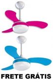 Ventilador Teto Petit Ventisol Rosa Ou Azul 127v